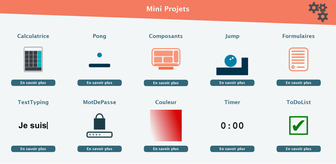 Une image représentant le projet Mini projets